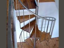 stainless steel stairs